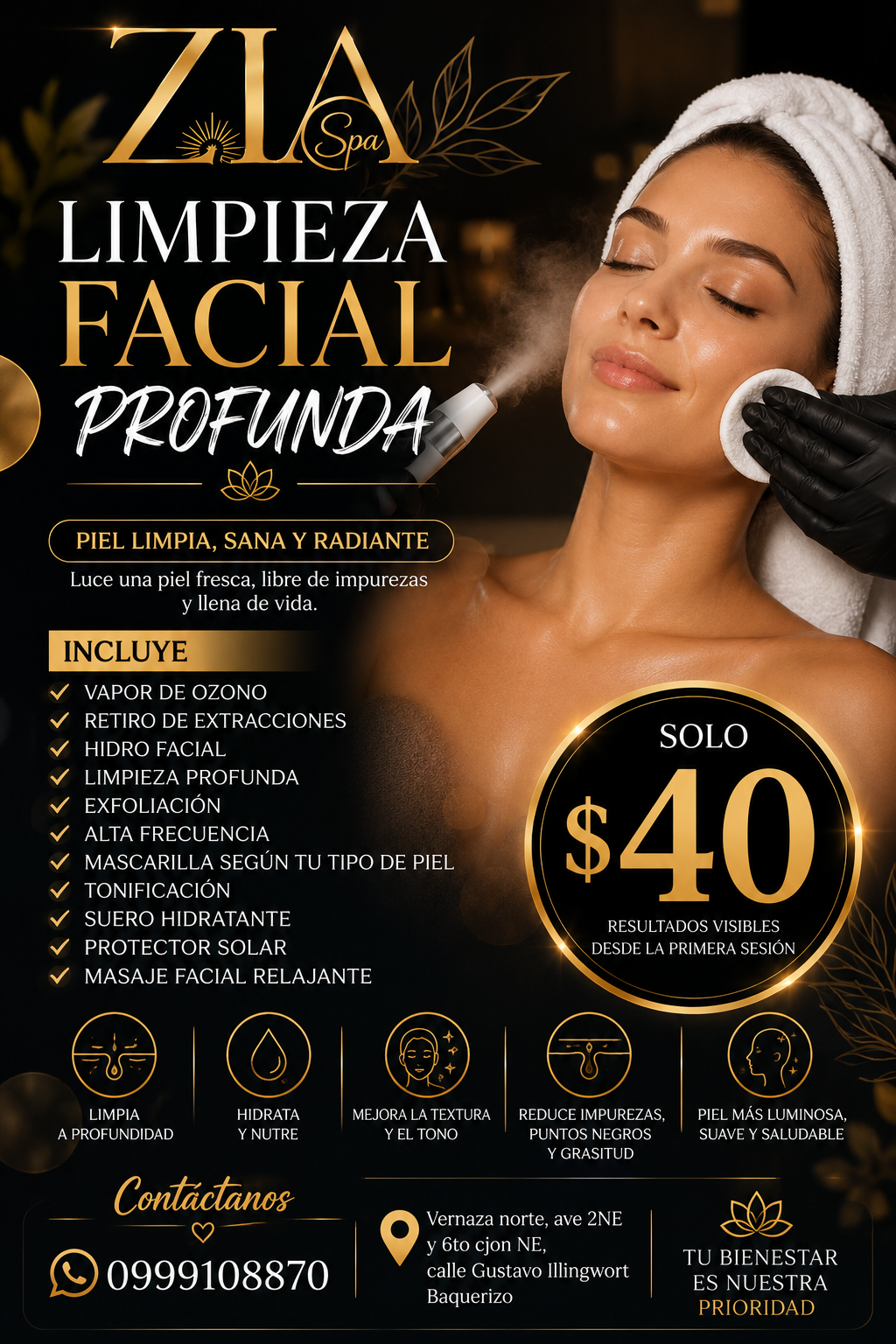Limpieza Facial Profunda